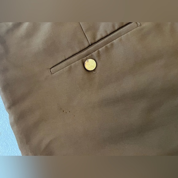 H&M shorts brown caramel tan with pockets women summer - Picture 3 of 9